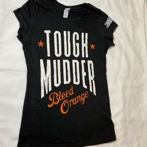 Women's Black & Orange t-shirt